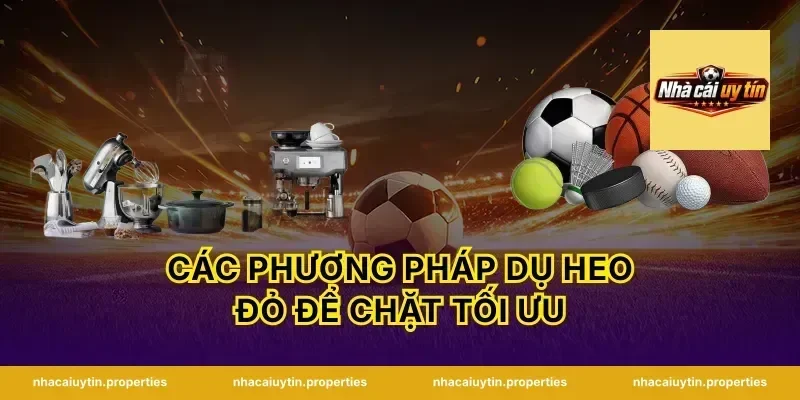 Các phương pháp dụ heo đỏ để chặt tối ưu