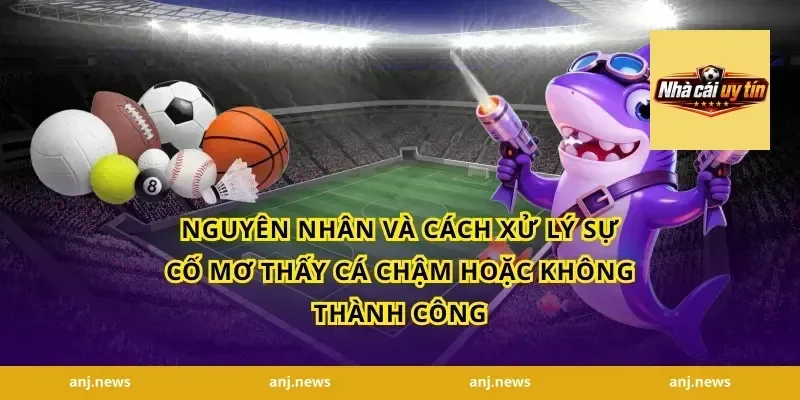 Nguyên nhân và cách xử lý sự cố mơ thấy cá chậm hoặc không thành công