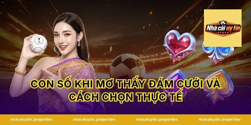 Con số khi mơ thấy đám cưới và cách chọn thực tế