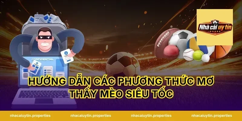 Hướng dẫn các phương thức mơ thấy mèo siêu tốc