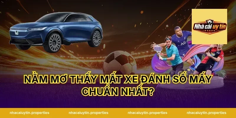 Nằm mơ thấy mất xe đánh số mấy chuẩn nhất?