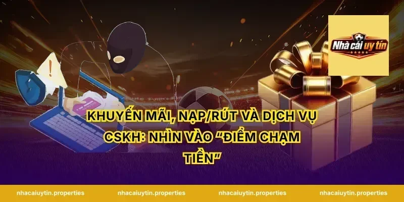 Khuyến mãi, nạp/rút và dịch vụ CSKH: Nhìn vào “điểm chạm tiền”